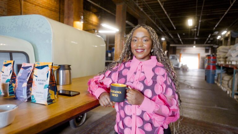 Former investment banker’s coffee company brought in $3M last year