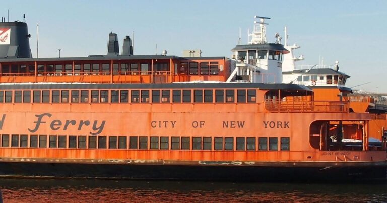 Tommy Hilfiger Show on Pete Davidson’s Staten Island Ferry