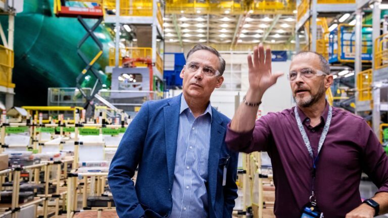 Boeing CEO to discuss company’s future while workers vote on contract