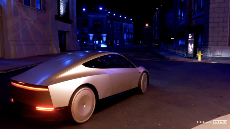 Tesla (TSLA) stock drops after Cybercab robotaxi reveal