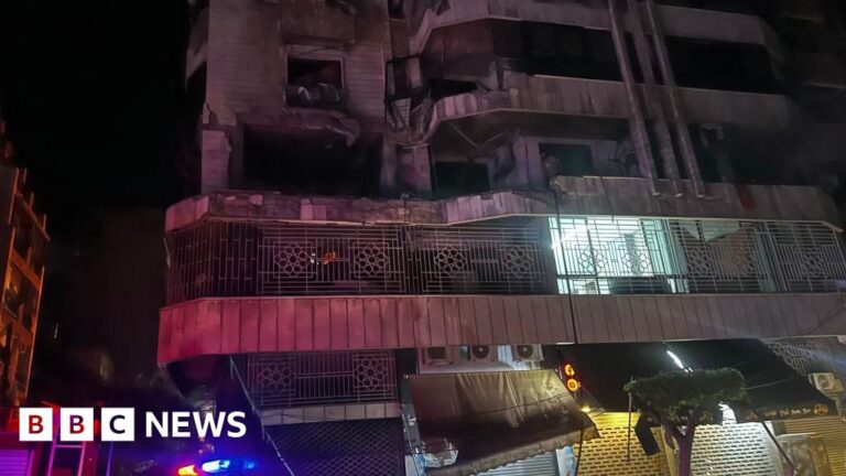 At least five killed in Israeli air strike on central Beirut in Lebanon