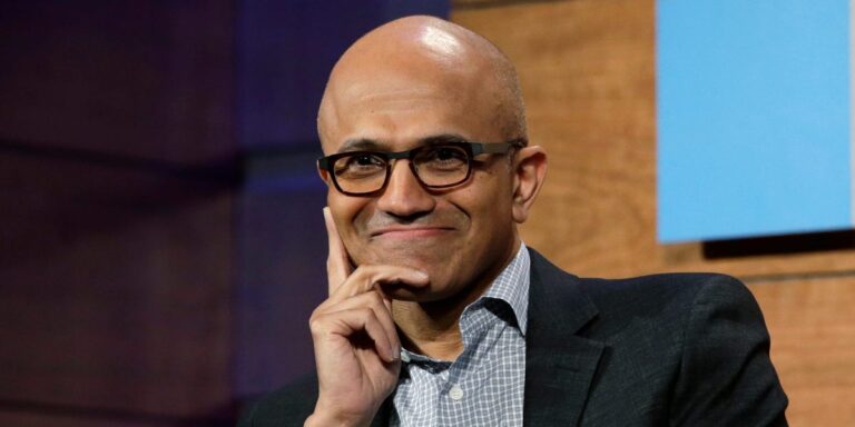 Microsoft CEO Satya Nadella’s Pay Soars to $79M Despite Smaller Bonus
