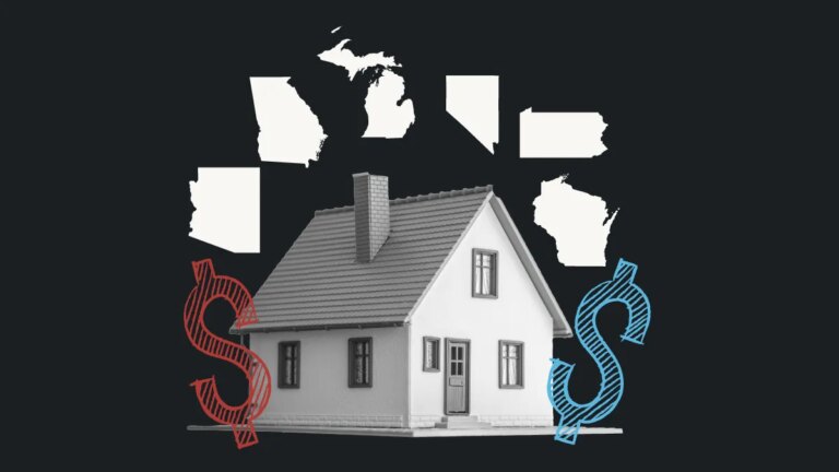 Housing affordability is a political unifier among swing-state voters