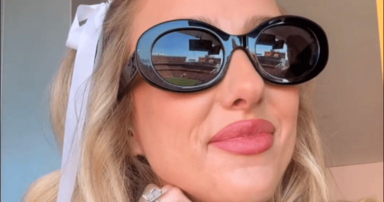 Brittany Mahomes Delivers Coquette Vibes With Adorable Ribbon in Hair