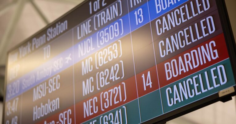 Why Does NJ Transit Keep Canceling Trains?