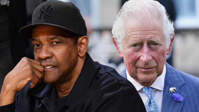 Denzel Washington Has Awkward Encounter With King Charles, Video Shows