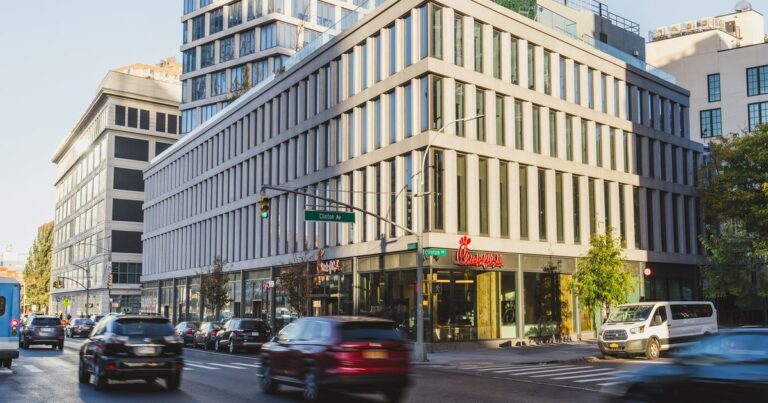 New Chick-fil-A on Atlantic Avenue Has Big Bike Corral Plans