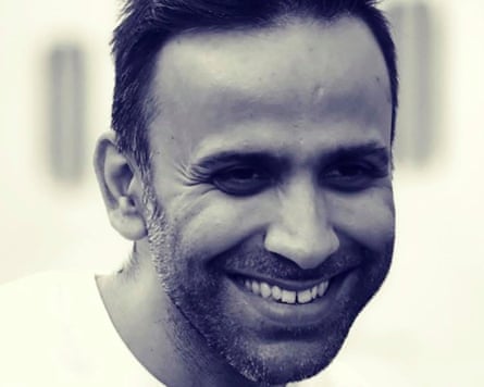 Bharat Mangwani smiling
