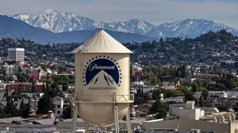 Getty Images Paramount Studios in Los Angeles, California.