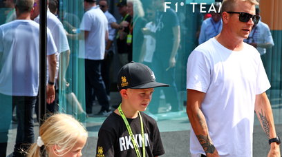 Kimi and Robin Räikkönen 2024