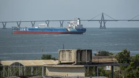Reuters An oil tanker off the coast of Venezuela