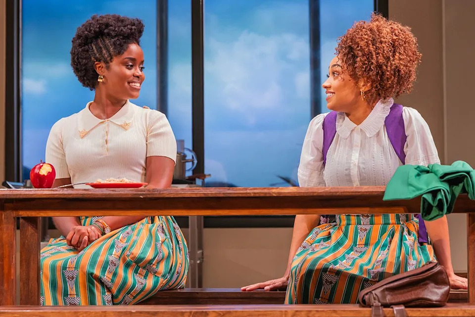 Denée Benton and Jasmine Amy Rogers in 'School Girls'Credit: Matthew Murphy