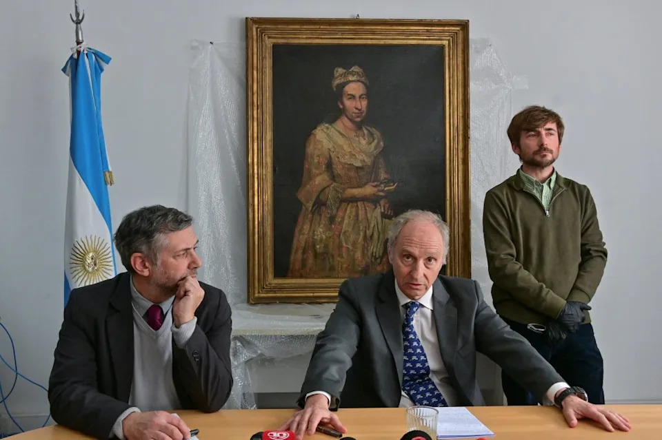 After police raided the property (finding the painting already removed), Kadgien and her husband were charged with concealment; the case was ultimately resolved when they agreed to return the artwork and donate about $3,200 to local hospitals. REUTERS