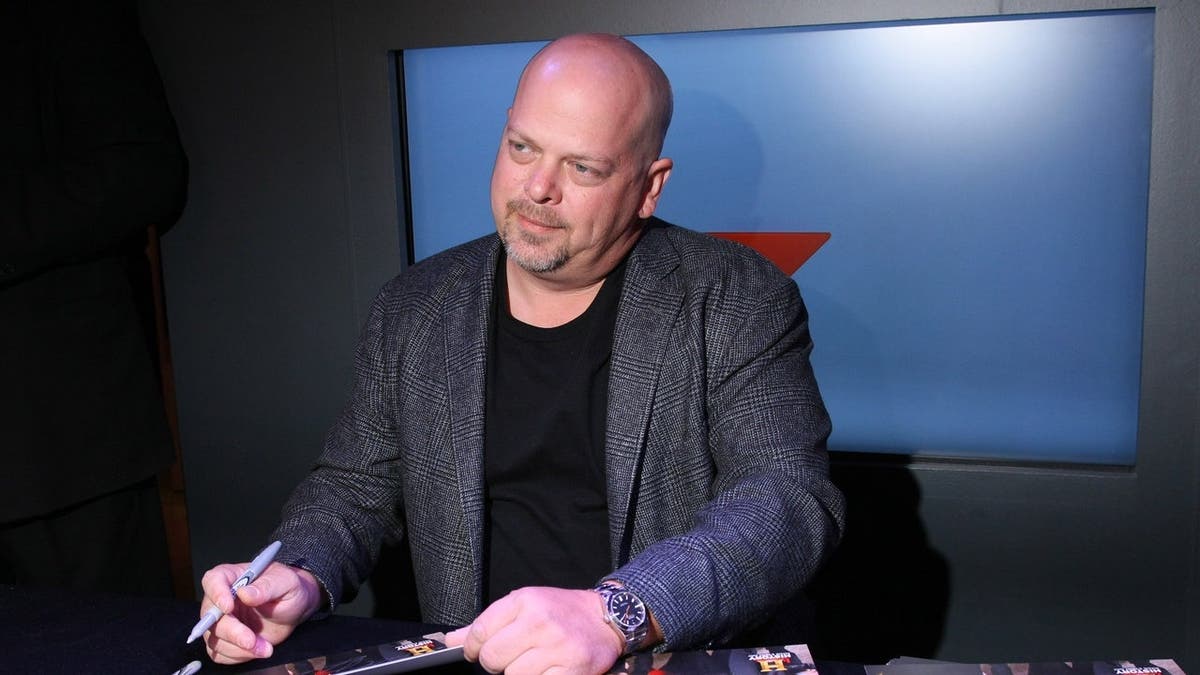 Rick Harrison from Pawn Stars attends the History Pop Shop grand opening in New York City.