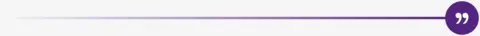 A single textured purple circle situated to the right of the screen. A thin purple line gradually fades in from left to right meeting the circle.