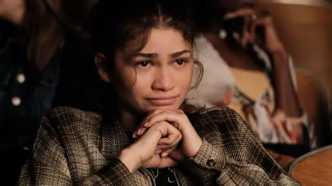 Eddy Chen/HBO A still from Euphoria, a TV series starring Zendaya