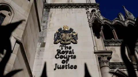 Getty Images An exterior photo of the High Court building in London