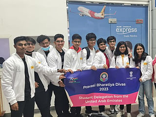Indian students from the UAE have participated in previous editions of YPBD held as part of Pravasi Bharatiya Divas. Photo used to illustrative purposes