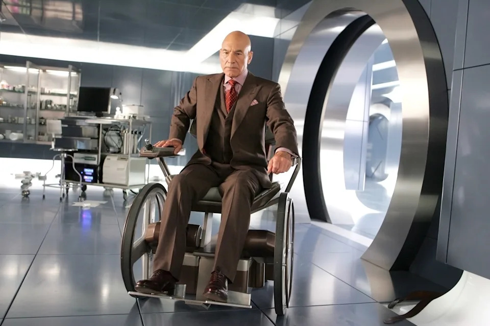 Stewart in "X-Men: The Last Stand" in 2006.